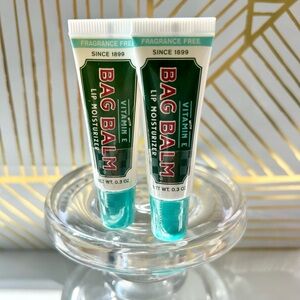 ✨Bag Balm Lip Moisturizer w/ Vitamin E | 2 Pack | New | Factory Sealed✨
